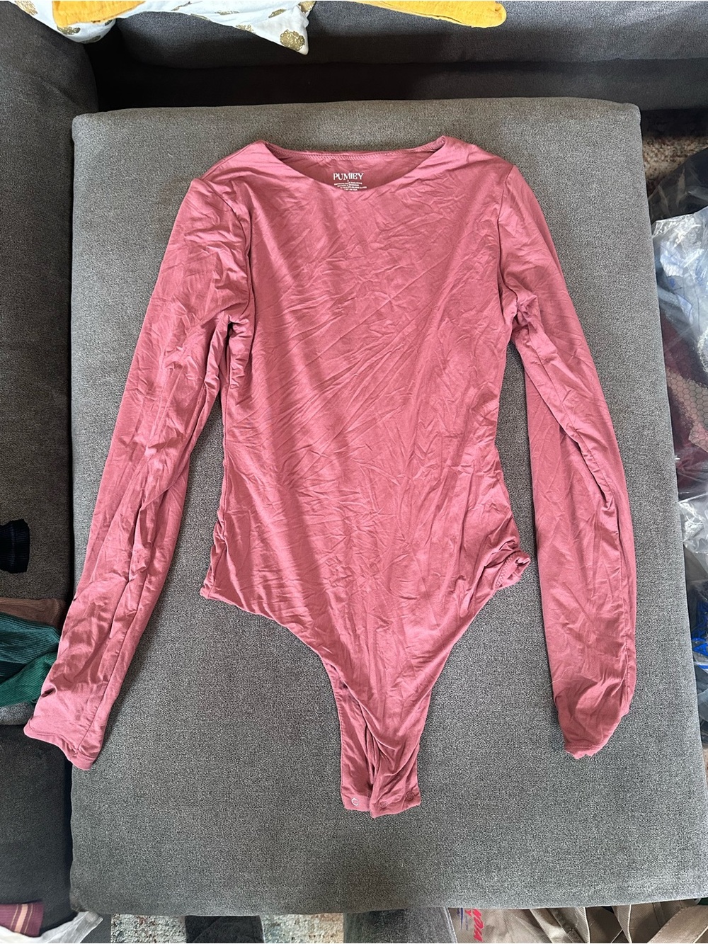 Pumiey Long Sleeve Bodysuits